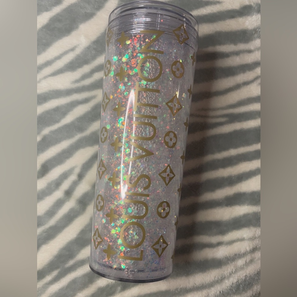 Snowglobe Glitter Tumbler